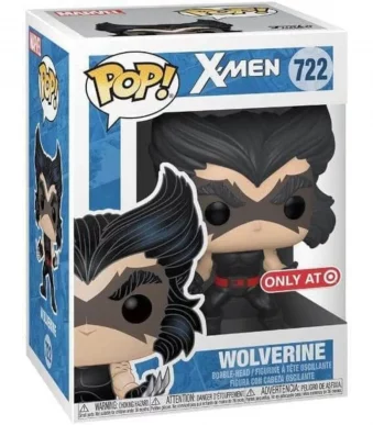 52241 Funko Pop! Marvel - X-Men - Wolverine (Retro) Exclusive Collectable Vinyl Figure Box Front