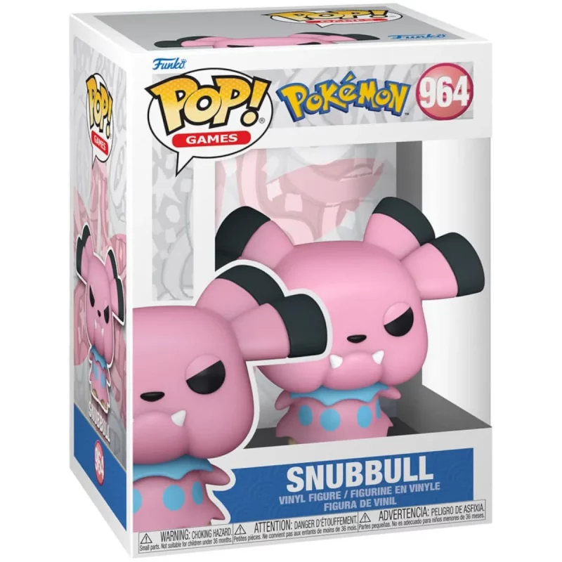70929 Funko Pop! Games - Pokémon - Snubbull Collectable Vinyl Figure Box Front