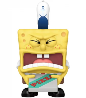 75738 Funko Pop! Animation - SpongeBob SquarePants - Krusty Krab Pizza SpongeBob Collectable Vinyl Figure