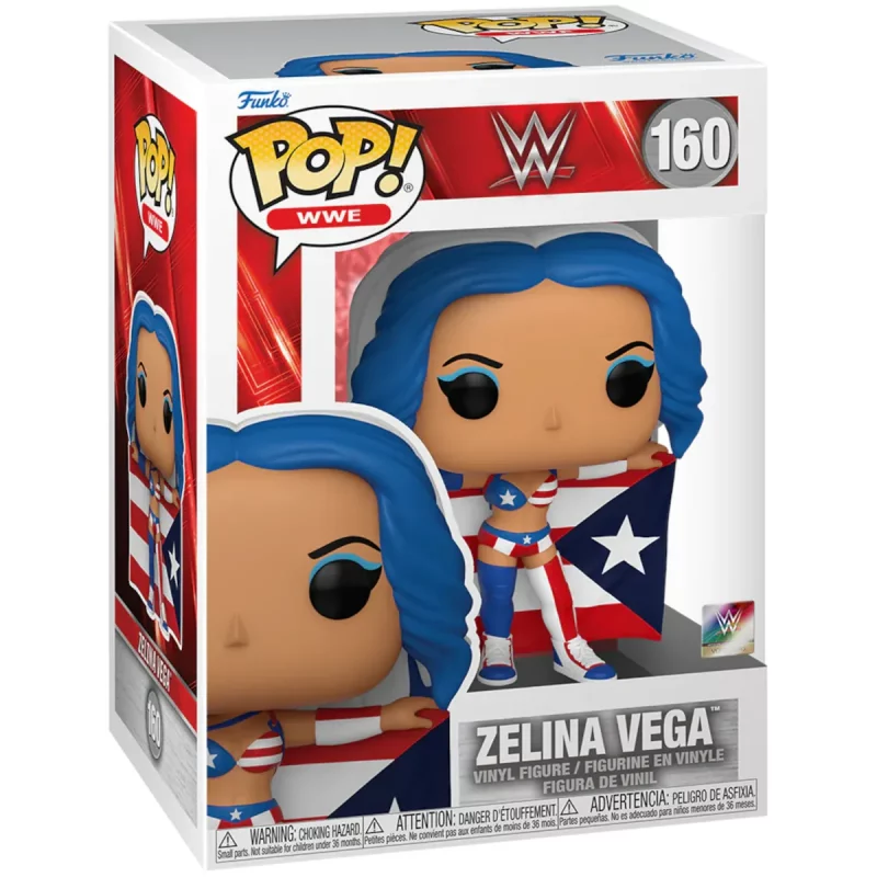 79610 Funko Pop! WWE - Zelina Vega Collectable Vinyl Figure Box