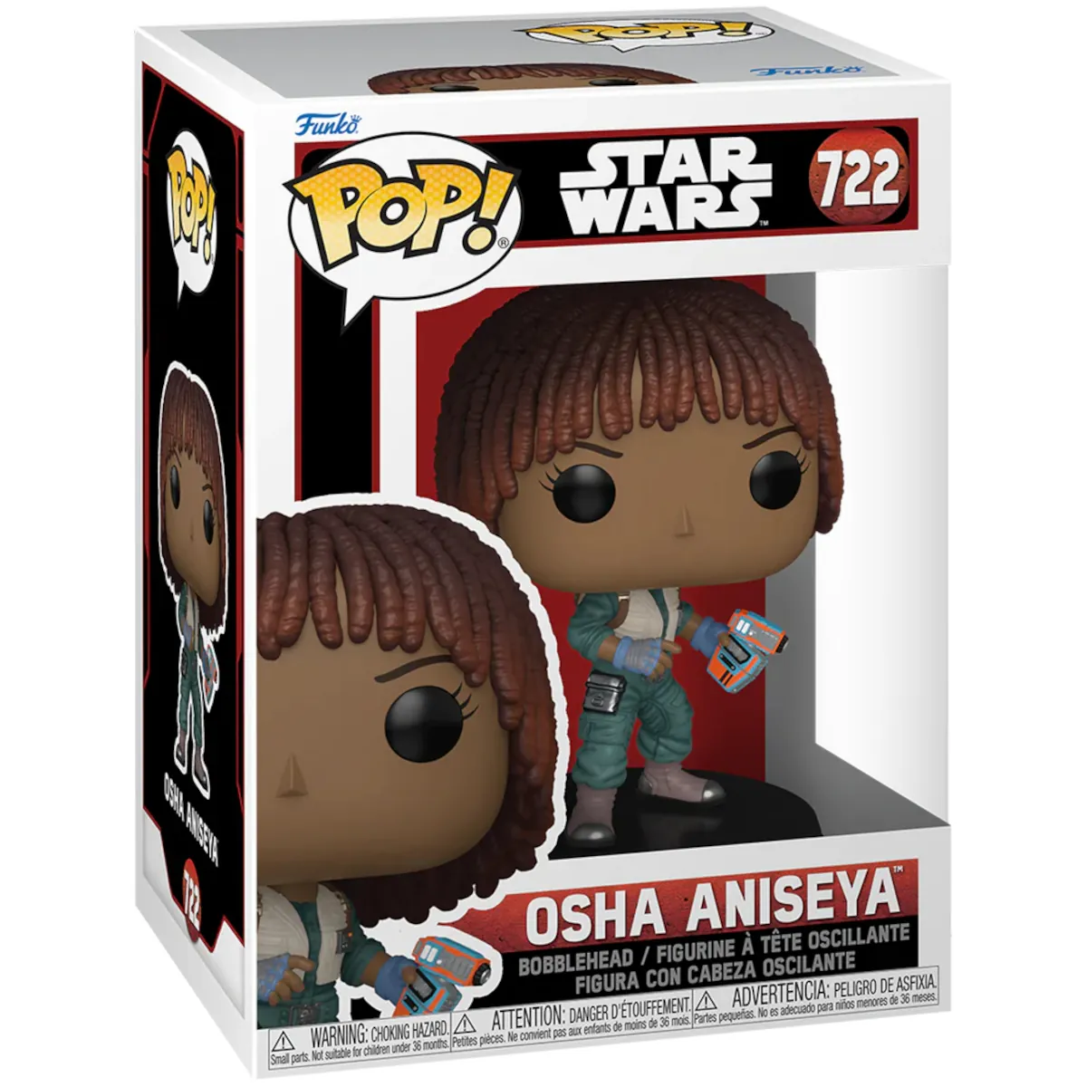 79755 Funko Pop! Television - Star Wars The Acolyte - Osha Aniseya Collectable Vinyl Figure Box Front