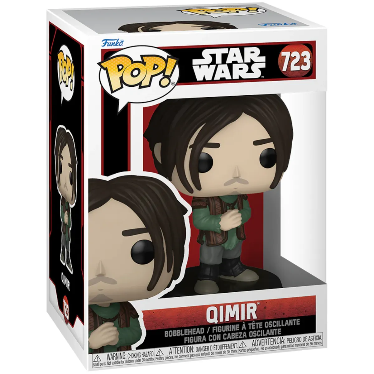 79756 Funko Pop! Television - Star Wars The Acolyte - Qimir Collectable Vinyl Figure Box Front