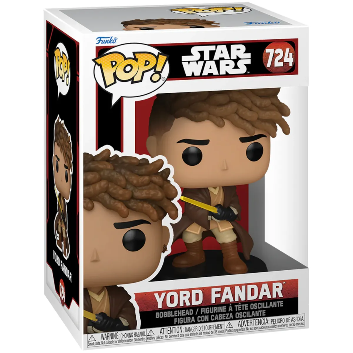 79757 Funko Pop! Television - Star Wars The Acolyte - Yord Fandar Collectable Vinyl Figure Box Front