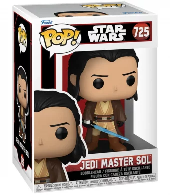 79758 Funko Pop! Television - Star Wars The Acolyte - Jedi Master Sol Collectable Vinyl Figure Box Front