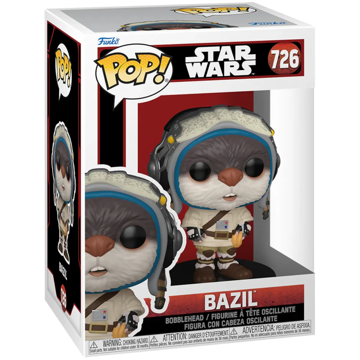 79759 Funko Pop! Television - Star Wars The Acolyte - Bazil Collectable Vinyl Figure Box Front