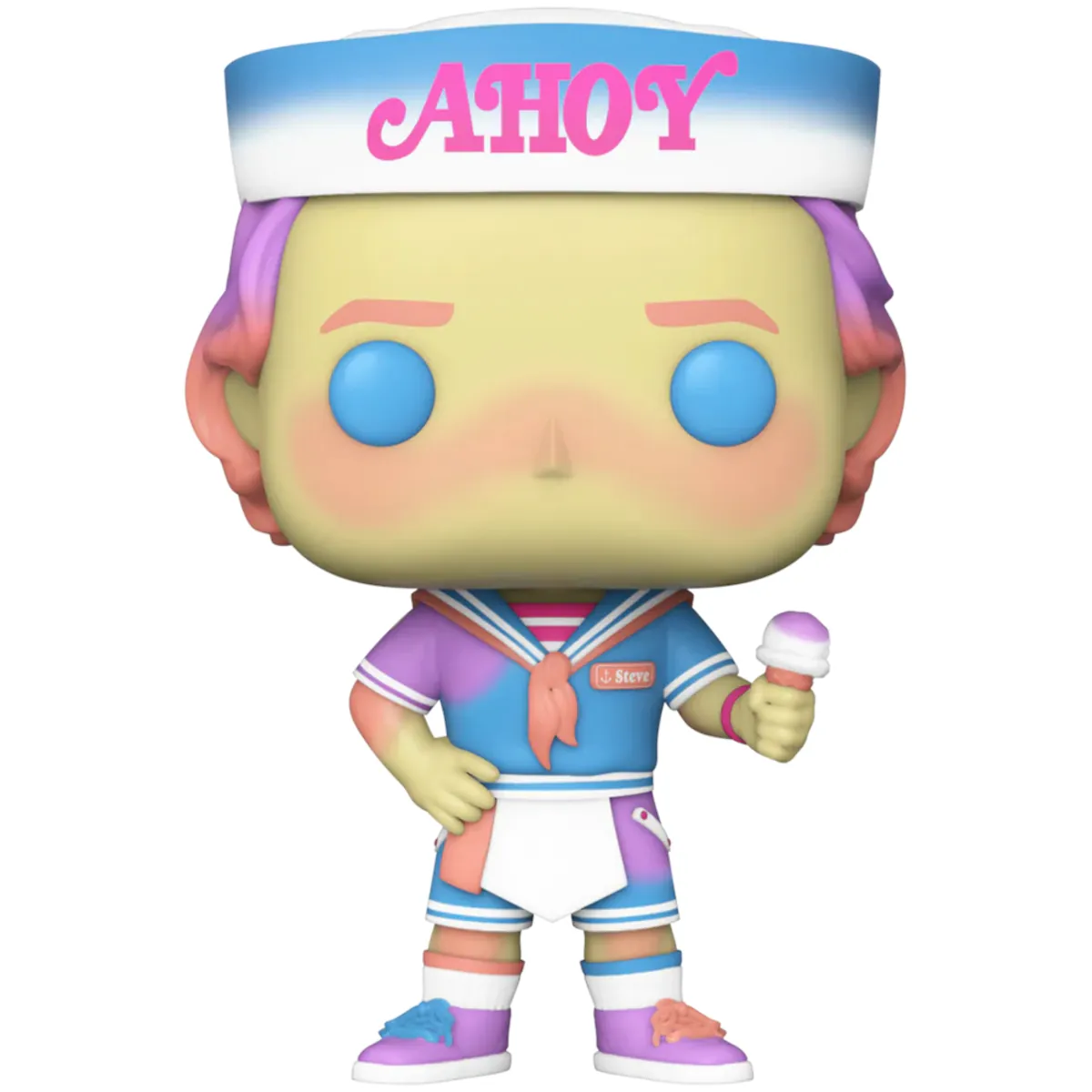 79998 Funko Pop! Television - Stranger Things - Steve (Scoops Ahoy) Collectable Vinyl Figure