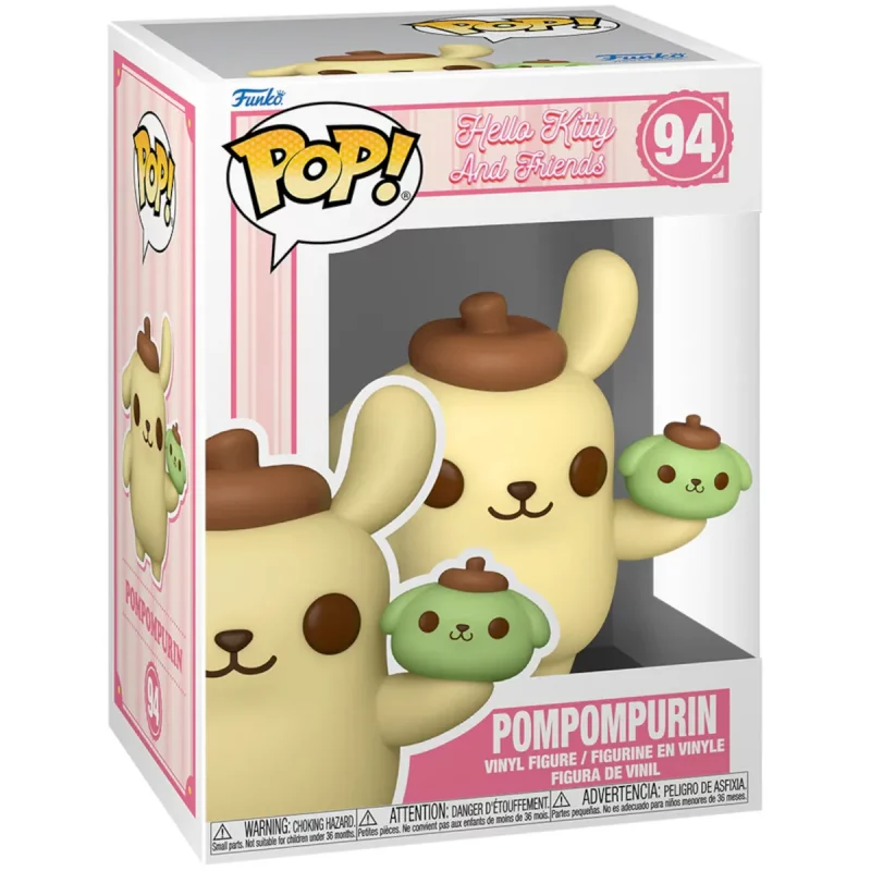 80318 Funko Pop! Animation - Hello Kitty And Friends - Pompompurin Collectable Vinyl Figure Box Front