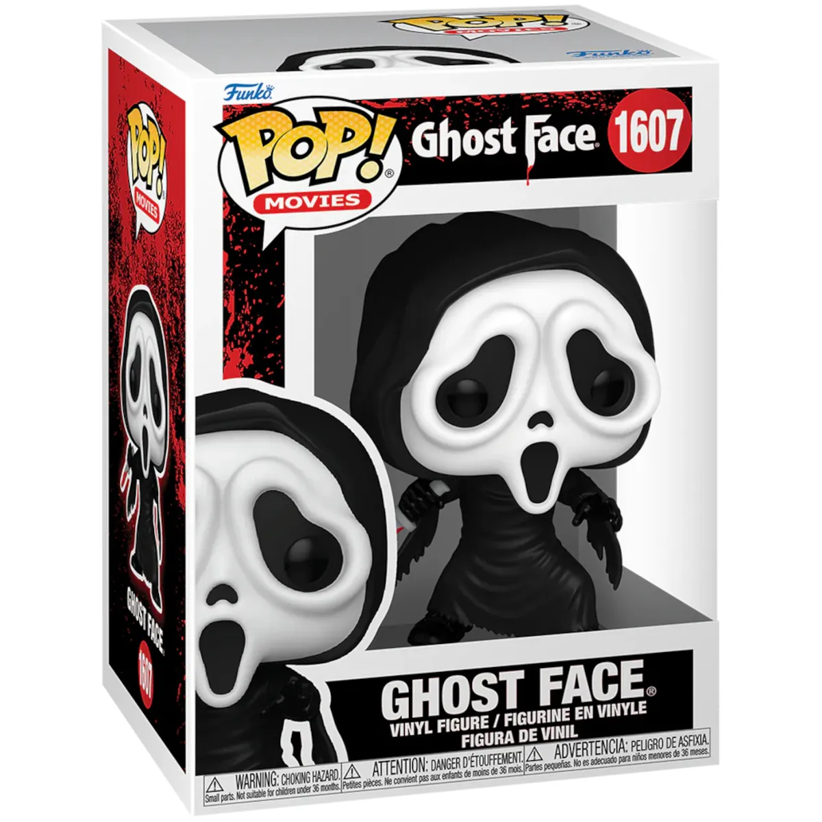 80696 Funko Pop! Movies - Ghost Face - Ghost Face Collectable Vinyl Figure Box Front