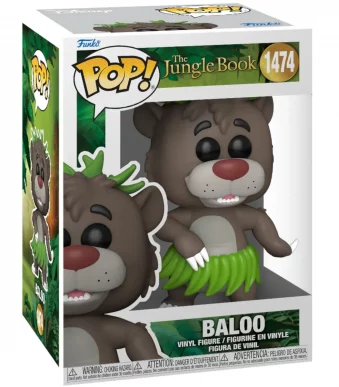 80787 Funko Pop! Animation - Disney The Jungle Book - Baloo Collectable Vinyl Figure Box Front