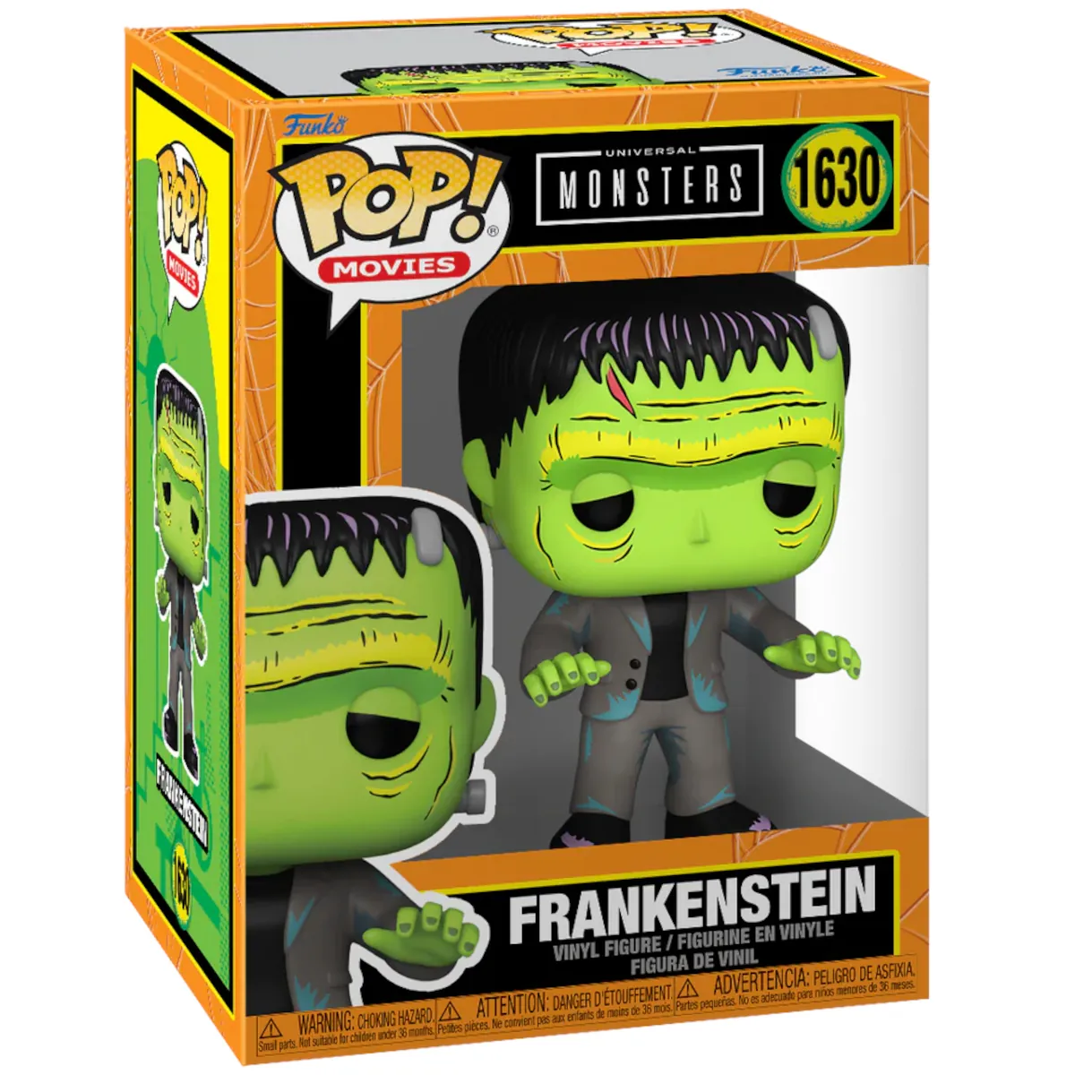 80997 Funko Pop! Movies - Universal Monsters - Frankenstein (Deco) Collectable Vinyl Figure Box Front