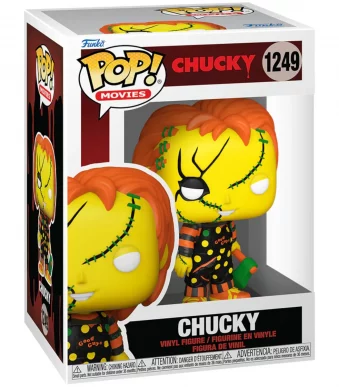 81000 Funko Pop! Movies - Chucky - Vintage Halloween Chucky Collectable Vinyl Figure Box Front