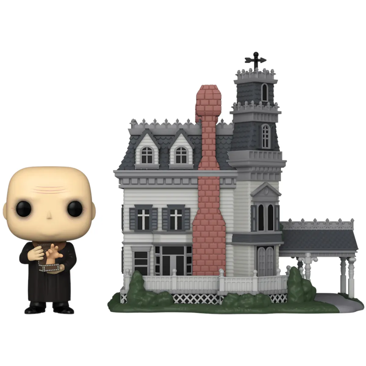 81208 Funko Pop! Town - The Addams Family - Uncle Fester & Addams Family Mansion Collectable Vinyl Figure