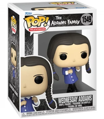 81210 Funko Pop! Television - The Addams Family - Wednesday Addams Collectable Vinyl Figure Box