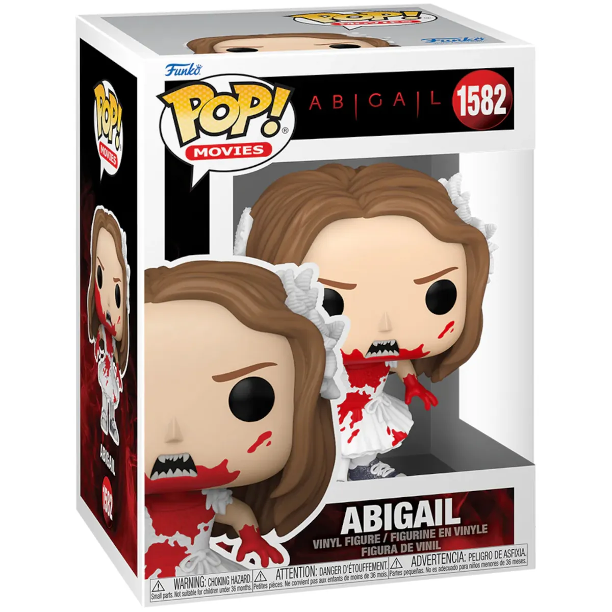 82237 Funko Pop! Movies - Abigail - Abigail (Bloody) Collectable Vinyl Figure Box Front