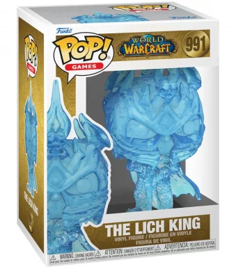82240 Funko Pop! Games - World of Warcraft - The Lich King Collectable Vinyl Figure Box Front