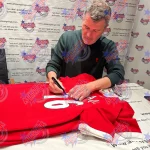 Manchester United F.C. Roy Keane Framed Signed 2021-2022 Season Replica Football Shirt 2