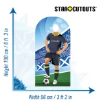 SC4470 Scotland (World CupEuros Football) Lifesize Stand-In Cardboard Cutout Standee Size