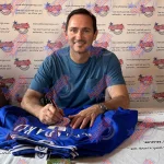 TM-04676 Chelsea F.C. Lampard & Terry Dual Framed Signed 2000 Season FA Cup Final Replica Football Shirts 2