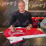 TM-04780 Arsenal F.C. Bergkamp & Henry Dual Framed Signed Replica Football Shirts 2