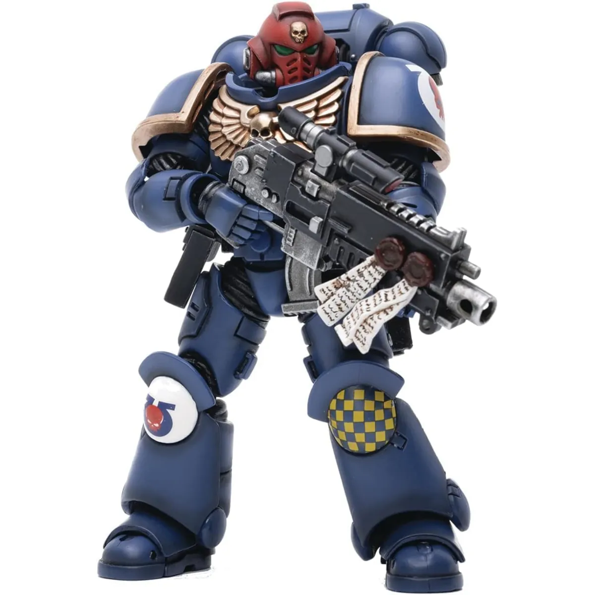 6973130372474 Warhammer 40K Ultramarines Heroes of the Chapter Brother Veteran Sergeant Castor 1-18 Scale Action Figure