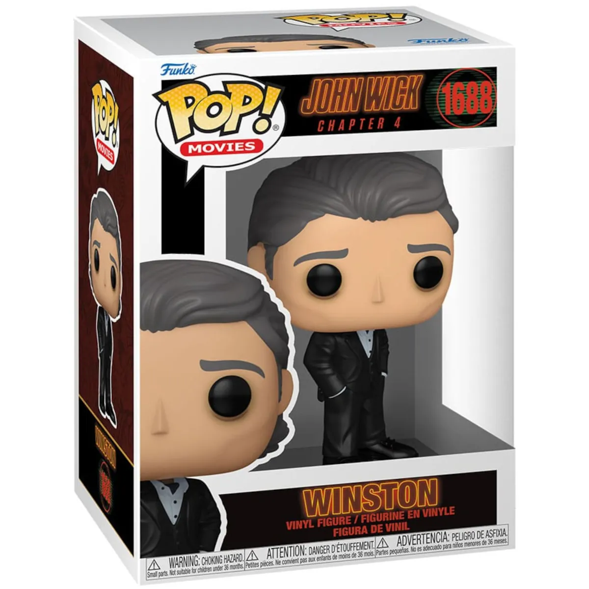 76104 Funko Pop! Movies - John Wick Chapter 4 - Winston Collectable Vinyl Figure Box Front