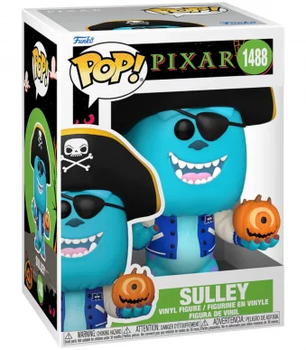 80858 Funko Pop! Animation - Pixar - Sulley (Halloween) Collectable Vinyl Figure Box Front