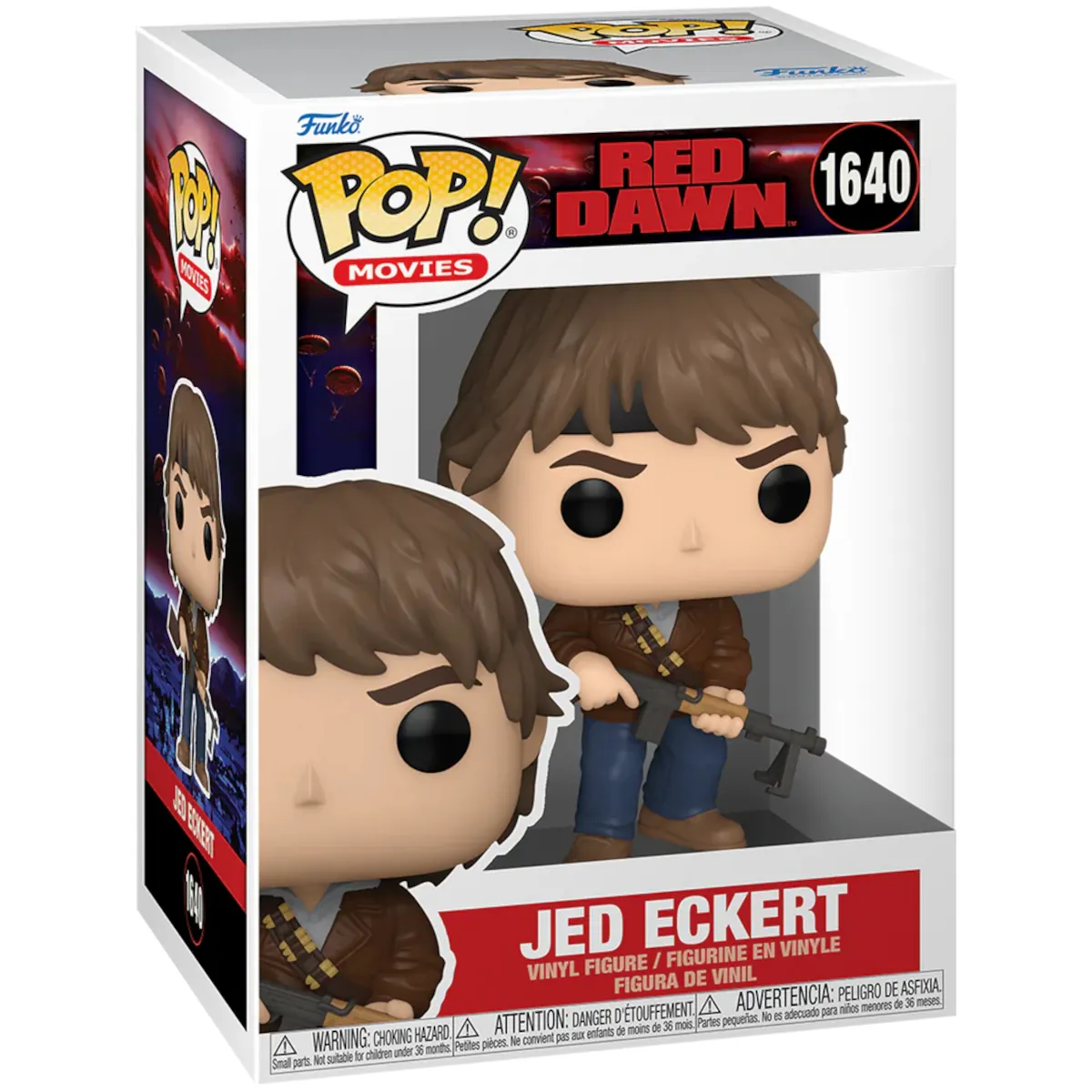 81170 Funko Pop! Movies - Red Dawn - Jed Eckert Collectable Vinyl Figure Box Front