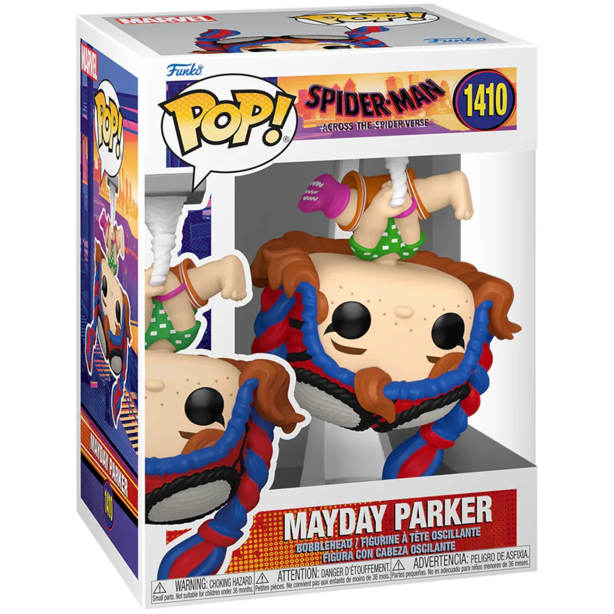 82648 Funko Pop! Movies - Spider-Man Across the Spider-Verse - Mayday Parker Collectable Vinyl Figure Box Front