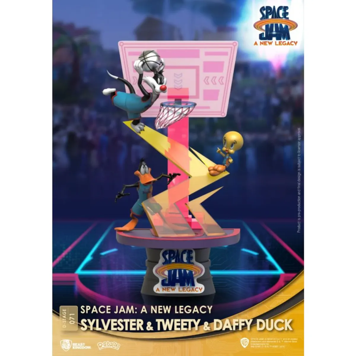 DS-071 Space Jam A New Legacy D-Stage 16cm Sylvester & Tweety & Daffy Duck PVC Diorama