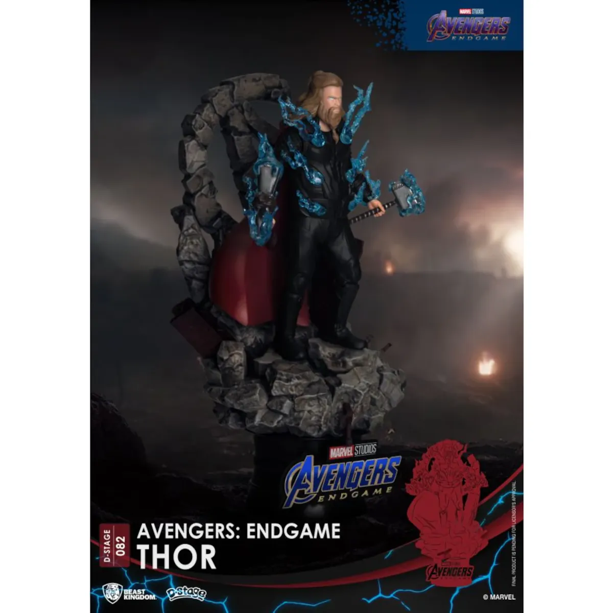 DS-082 Marvel Avengers Endgame D-Stage 16cm Thor PVC Diorama