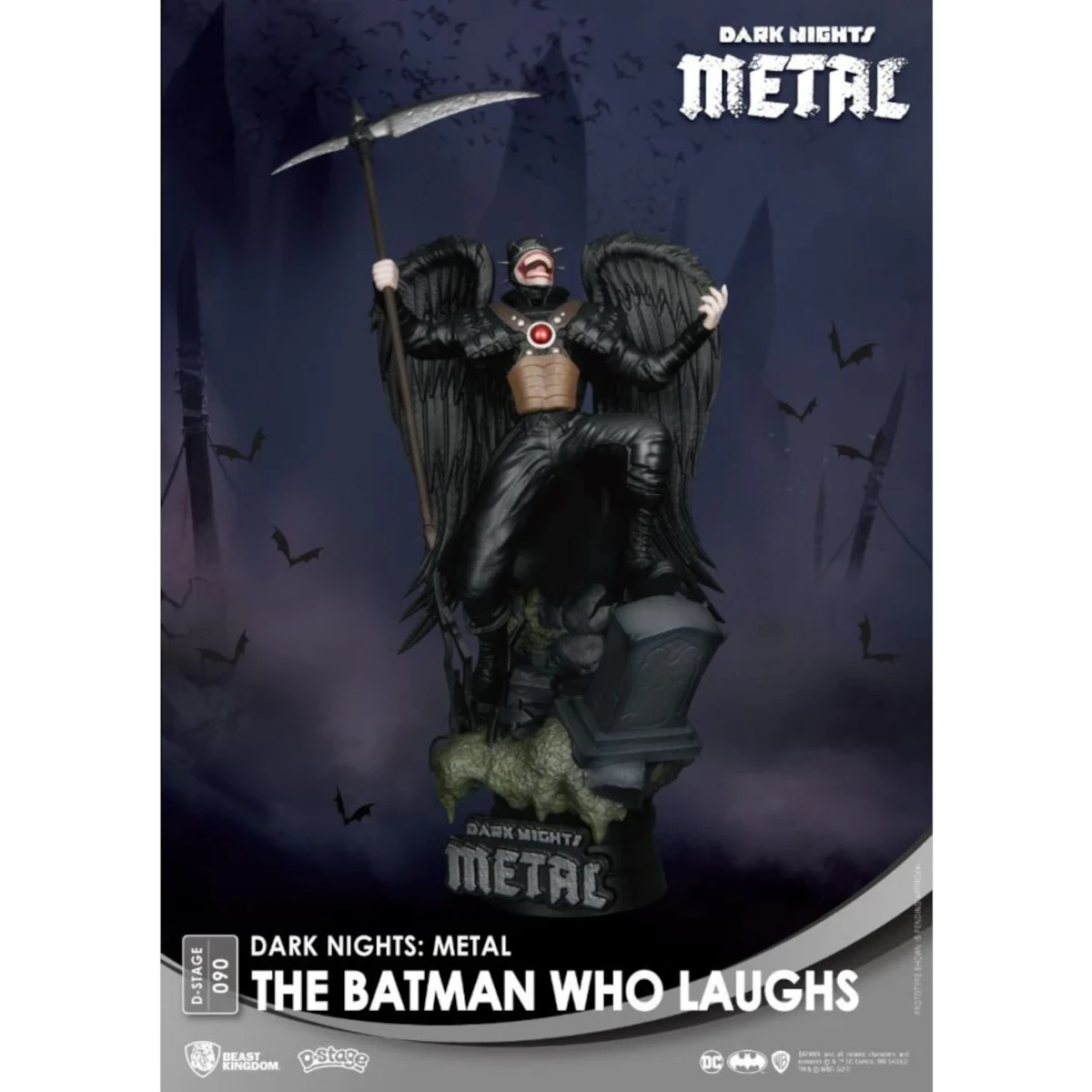 DS-090 DC Comics Dark Nights Metal D-Stage 16cm The Batman Who Laughs PVC Diorama