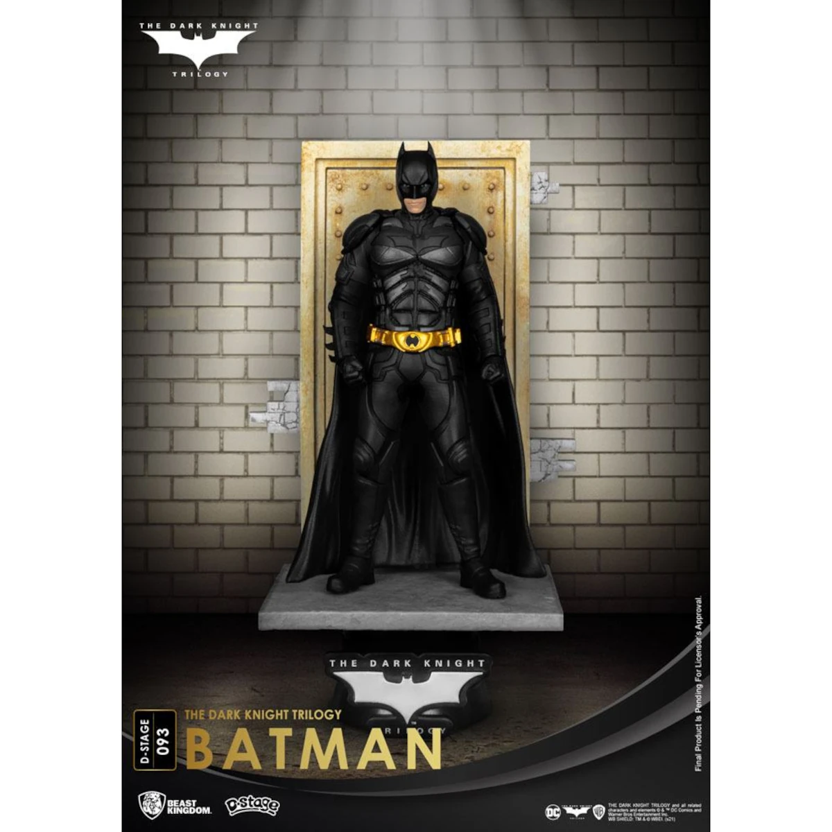 DS-093 DC Comics D-Stage 16cm The Dark Knight Trilogy Batman PVC Diorama