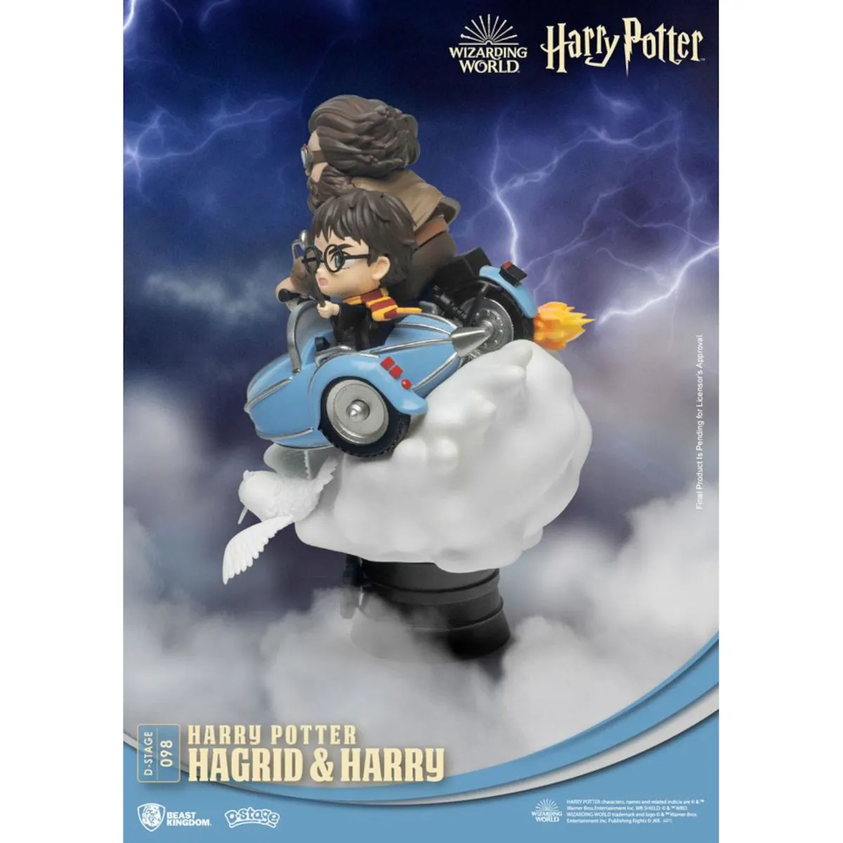 DS-098 Harry Potter D-Stage 15cm Hagrid & Harry PVC Diorama 2