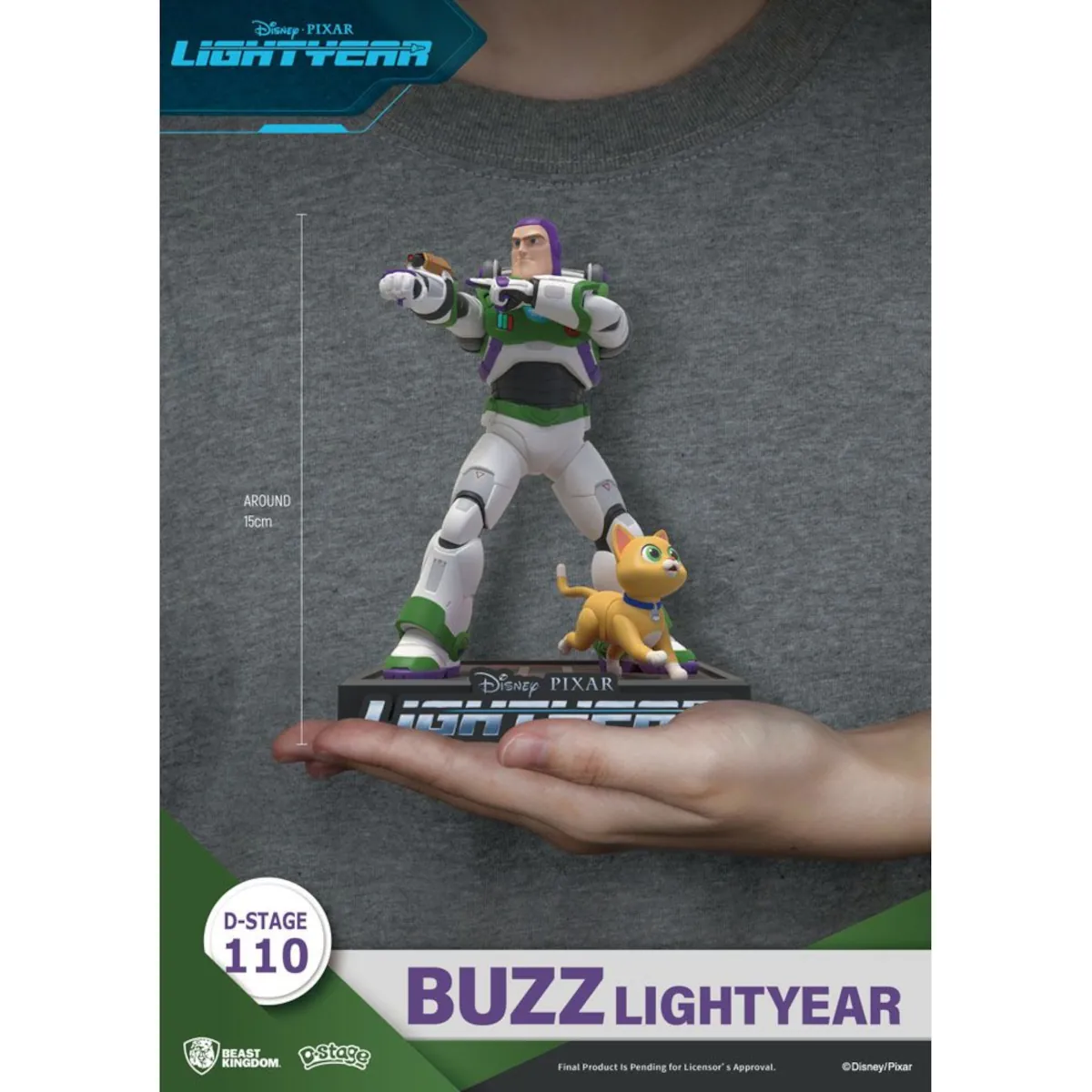 DS-110 Disney Pixar Lightyear D-Stage 15cm Buzz Lightyear PVC Diorama 6